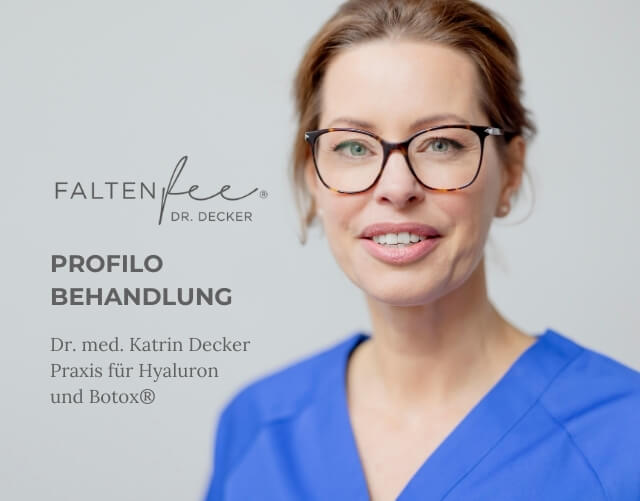 Hals & Dekolleté Behandlung Praxis Faltenfee® Dortmund