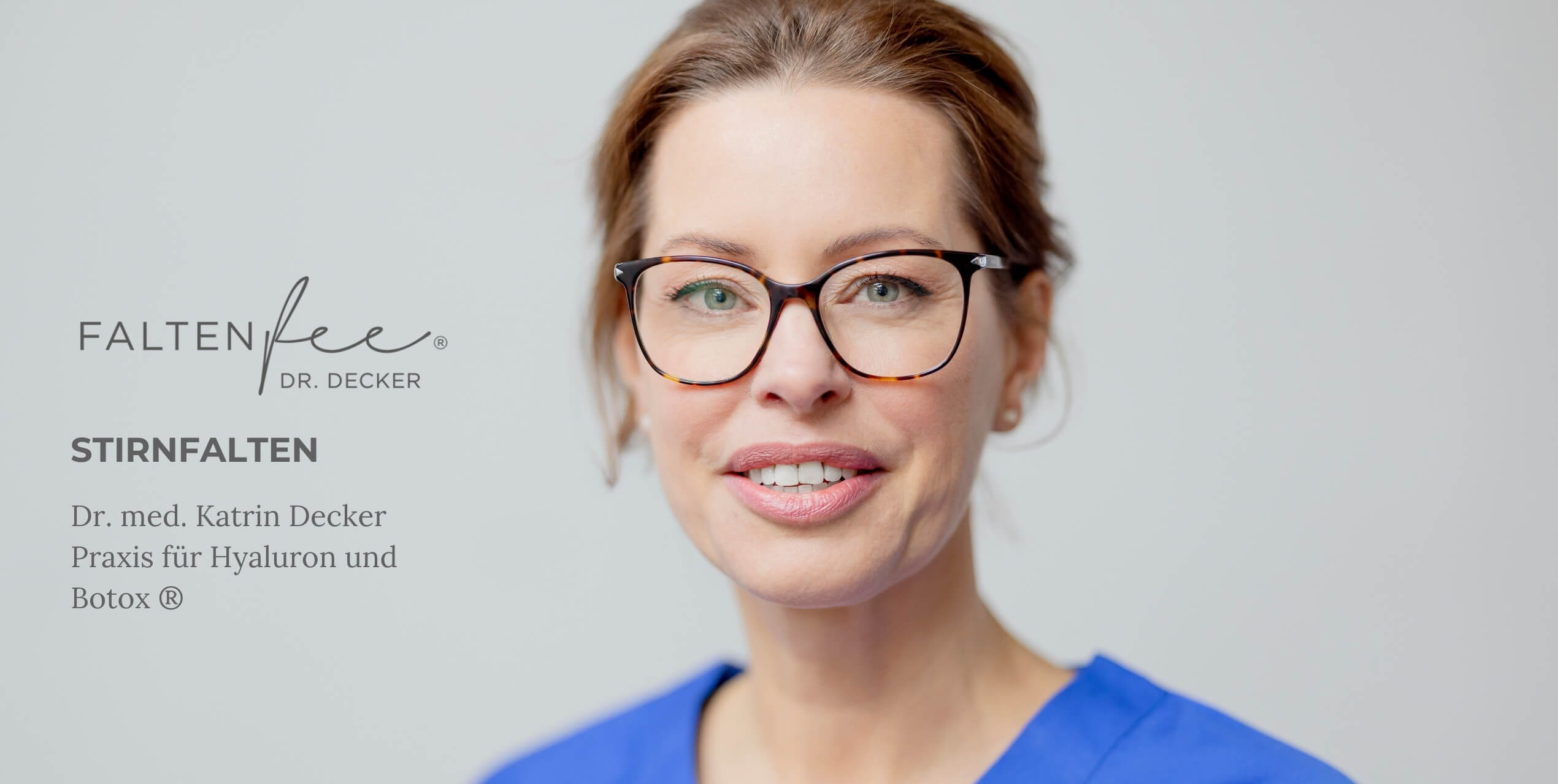 Stirnfalten Faltenbehandlung Praxis Dr. Katrin Decker FALTENFEE® in Dortmund